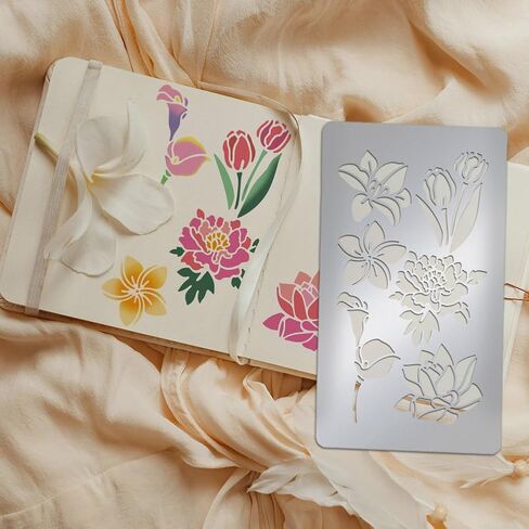 UNICRAFTALE Metal Stencils for Craft Wood Burning Butterfly Stencils Stainless Steel Reusable Templates for Journaling Drawing Airbrush Carving Engraving Scrapbooking 10cm Wide in Saudi Arabia