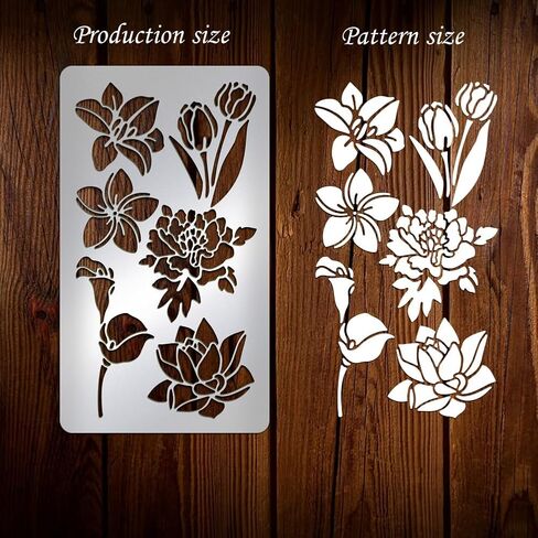 UNICRAFTALE Metal Stencils for Craft Wood Burning Butterfly Stencils Stainless Steel Reusable Templates for Journaling Drawing Airbrush Carving Engraving Scrapbooking 10cm Wide in Saudi Arabia