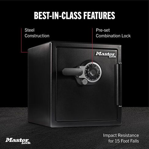 Master Lock Black Premium Fireproof Safe with Digital Keypad, STW082GTC in Saudi Arabia