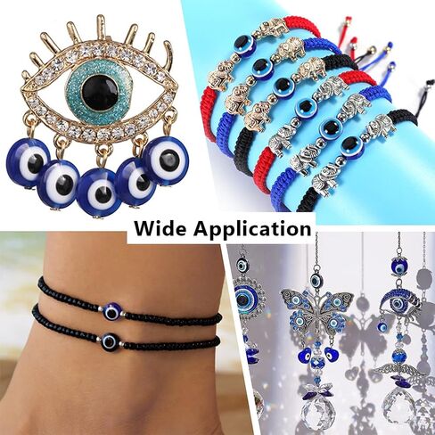 6 ملم حوالي 250pcs الزرقاء الزجاجية الزجاجية الزجاجية الزرق in Saudi Arabia
