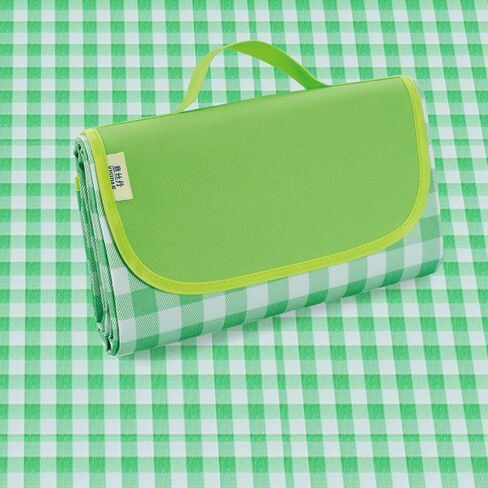 Picnic Blanket 77 x 79 Inches Waterproof Oxford Fabric Picnic Blanket Portable and Foldable Outdoor Mat for Camping, Beach, and Family Picnics in Saudi Arabia