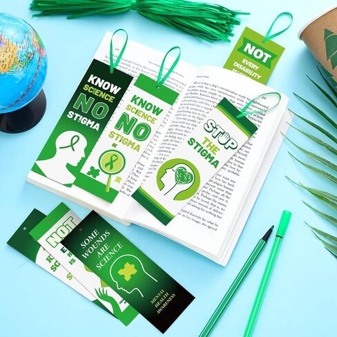 TINLADE 200 PCS Earth Day Paper Stowrmarks للطلاب Kraft Paper Twurdmarks Bulk Earth موضوع اللوازم التعليمية للدرس المدرسي للأطفال in Saudi Arabia