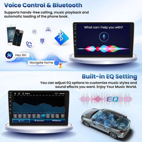 for Mazda 5 CW 2010-2015 Fuluku 2+64GB Android 13 Radio with Wireless Carplay Android Auto, 9" Touch Screen Stereo GPS WiFi Bluetooth SWC Mic Backup Cam in Saudi Arabia