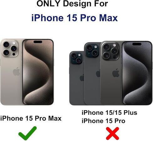 Rubcase for iPhone 15 Pro Max Case مع حافظة حزام حزام ، واقي شاشة 2x ، وحماية من الدرجة العسكرية ، غلاف واقٍ من الصدمات ، غلاف وقائي مقاوم للثقيلة لجهاز iPhone 15 Pro Max 6.7 "أحمر in Kuwait