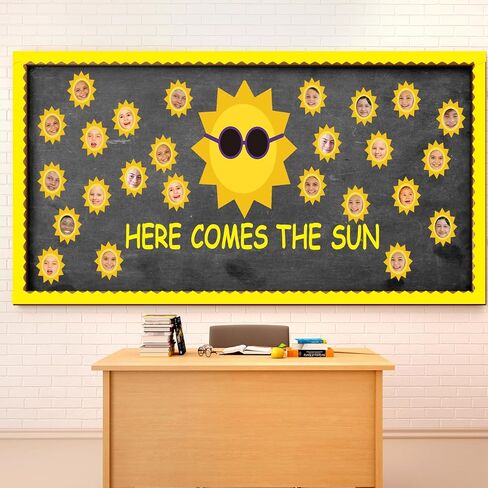 Fuutreo 98 Pcs Summer Bee Bulletin Board Classroom Decoration Welcome to Our Hive The Best Place to Bee Cutouts Mask with 200 Adhesive Points for School Chalkboard Wall Door Home Decor in Saudi Arabia