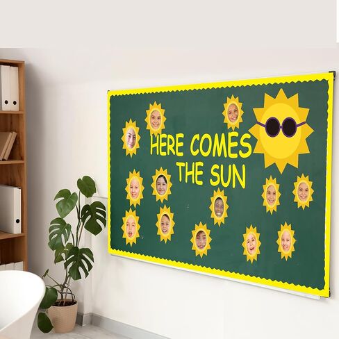 Fuutreo 98 Pcs Summer Bee Bulletin Board Classroom Decoration Welcome to Our Hive The Best Place to Bee Cutouts Mask with 200 Adhesive Points for School Chalkboard Wall Door Home Decor in Saudi Arabia