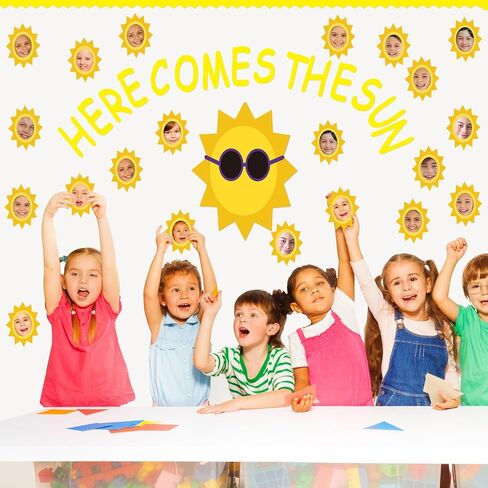 Fuutreo 98 Pcs Summer Bee Bulletin Board Classroom Decoration Welcome to Our Hive The Best Place to Bee Cutouts Mask with 200 Adhesive Points for School Chalkboard Wall Door Home Decor in Saudi Arabia