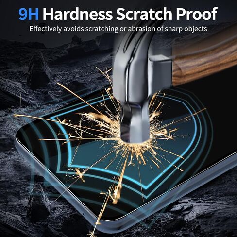 Privacy Screen Protector for Moto G 5G 2025 [2-Pack] 9H Hardness Tempered Glass Screen Protector for Moto G play 5G 2025, Anti-Scratch Case-friendly Bubble-Free in Kuwait