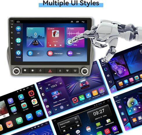 [8 Core 4G+64G] لراديو CHEVROLET CHEVY CAMARO 2010-2015 مع CARPLAY/Android AUTO ، 9 بوصة Android 13 IPS شاشة الشاشة ستيريو ، بلوتوث ، GPS NAVI ، WIFI ، SWC ، كاميرا احتياطية in Kuwait