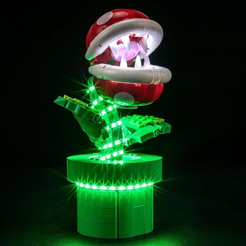 BRIKSMAX Led Lighting Kit for Lego-71426 Piranha Plant - Compatible with Lego Super Mario Building Set- Not Include Lego Set in Saudi Arabia