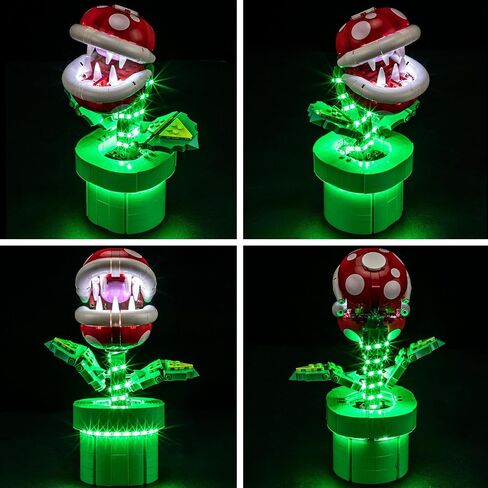 BRIKSMAX Led Lighting Kit for Lego-71426 Piranha Plant - Compatible with Lego Super Mario Building Set- Not Include Lego Set in Saudi Arabia