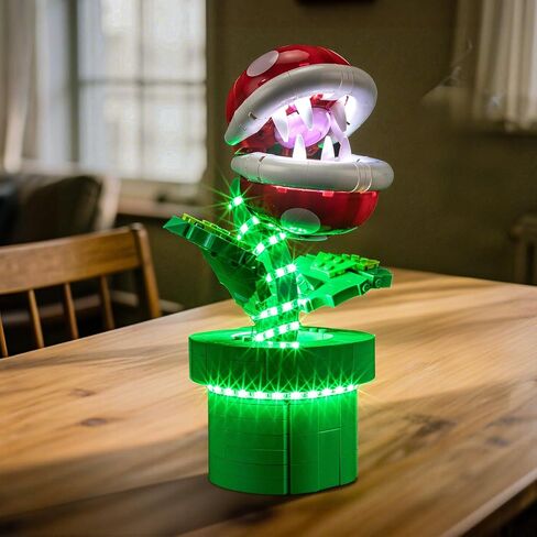 BRIKSMAX Led Lighting Kit for Lego-71426 Piranha Plant - Compatible with Lego Super Mario Building Set- Not Include Lego Set in Saudi Arabia