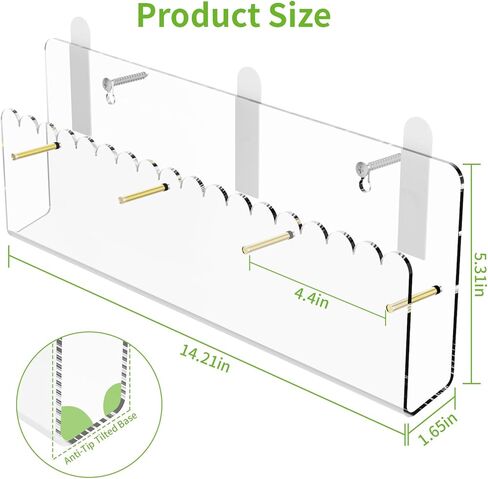 حامل جدار حامل الكتيب ، 2 حزمة نشرة أكريليك وحدات مع الترباس الذهبي المغناطيسي القابل للتعديل ، ودانتيل دانتيل شاشة حامل منظم نشرة Trifold ، وثيقة ، و نشرة ، 6 فتحات in Kuwait