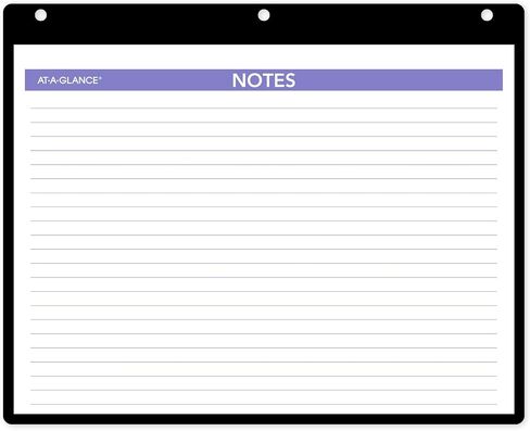 AT-A-GLANCE 2026 Wall & Desk Calendar, 11" x 8", Small, Clear Cover and Vinyl Holder (SK80026) in Saudi Arabia