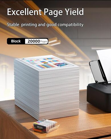 55B1000 خرطوشة الحبر الأسود (مع رقاقة) متوافقة مع خرطوشة الحبر Lexmark 55B1000 55B1H00 لـ MS331DN MS431DN MS431DW MX331ADN MX431ADN MX431ADW MX432ADWE LASER (Black ، 3000 PAGES) in Kuwait