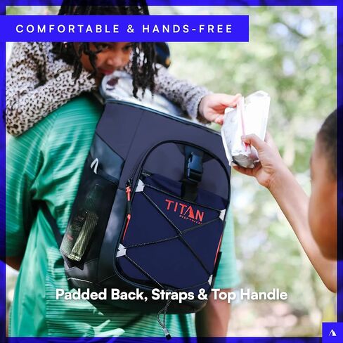 Titan Deep Freeze Backse Backpack Cooler 24 Can Can Boot Bag Indulation ، Seagrass in Kuwait