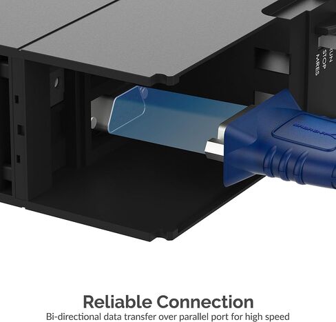 SABRENT USB-C to DB9 Serial RS-232 Adapter Cable 3FT, Prolific PL2303GS Chipset, USB 2.0, 1bps-12Mbps Baud Rate, for POS Terminals, Modems, GPS, Industrial Devices (CB-D9C3) in Saudi Arabia