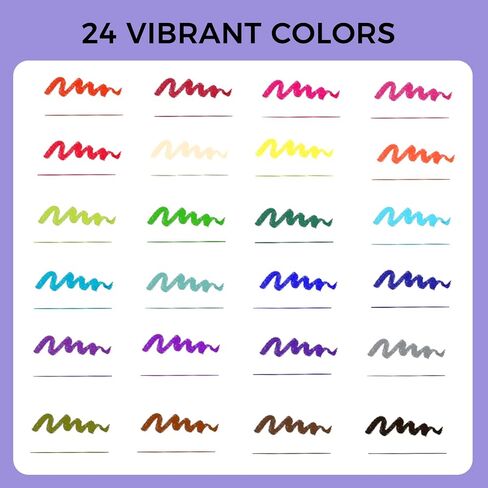 Artecho Glitter Ambens Outline Markers ، 12 ألوانًا وميضًا ، علامات معدنية مزدوجة الخط للبنات العصرية ، الحرف الفنية للمراهقين in Kuwait