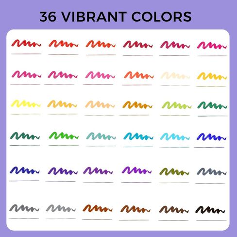 Artecho Glitter Ambens Outline Markers ، 12 ألوانًا وميضًا ، علامات معدنية مزدوجة الخط للبنات العصرية ، الحرف الفنية للمراهقين in Kuwait