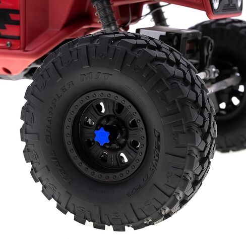 4PCS Aluminium Wheel Rim Center M4 Nut Replacement for TRAX4 TRAX6 SCX10 90046 Redcat Gen8 Tamiya MST CFX VS4-10 1/10 Remote Control Crawler in Saudi Arabia