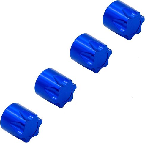 4PCS Aluminium Wheel Rim Center M4 Nut Replacement for TRAX4 TRAX6 SCX10 90046 Redcat Gen8 Tamiya MST CFX VS4-10 1/10 Remote Control Crawler in Saudi Arabia