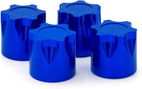4PCS Aluminium Wheel Rim Center M4 Nut Replacement for TRAX4 TRAX6 SCX10 90046 Redcat Gen8 Tamiya MST CFX VS4-10 1/10 Remote Control Crawler in Saudi Arabia
