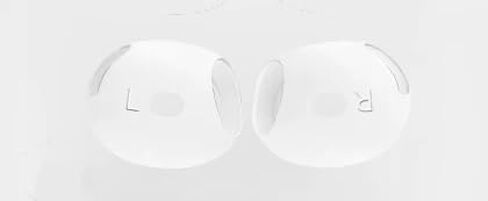 3 Pairs Ear Tips for AirPods 4 Ear Hooks Anti-Slip Accessories Compatible with Apple AirPods 4th Generation-Black in Kuwait