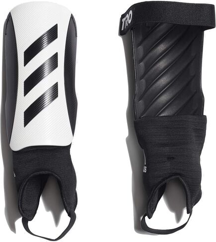adidas Unisex-Adult Tiro Match Shin Guards, White/Black/Black, X-Large in Kuwait