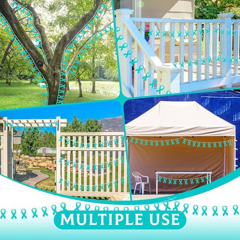 10 مجموعات لافتة التوعية بالصحة العقلية 13.1 قدم أشرطة خضراء لافتة الصحة العقلية قد الأخضر عناصر التوعية الشريطية لمستلزمات الزخارف in Kuwait