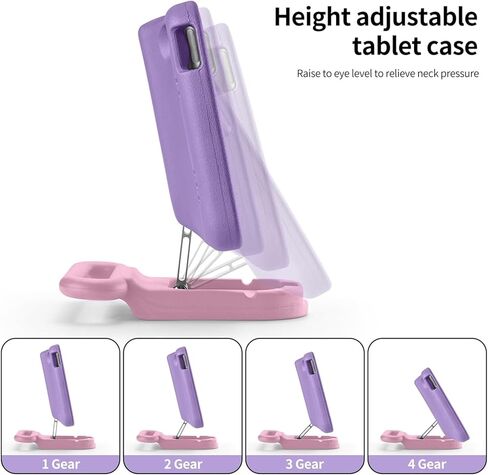 Kids Case for iPad (A16) 11th/10th Generation 11''/10.9'' 2025/2022,Child Friendly Case with Adjustable Stand,Fully-Body Shockproof Protective Cover for iPad Air 11 (M3/M2) 2025/2024.(Black-Blue) in Kuwait