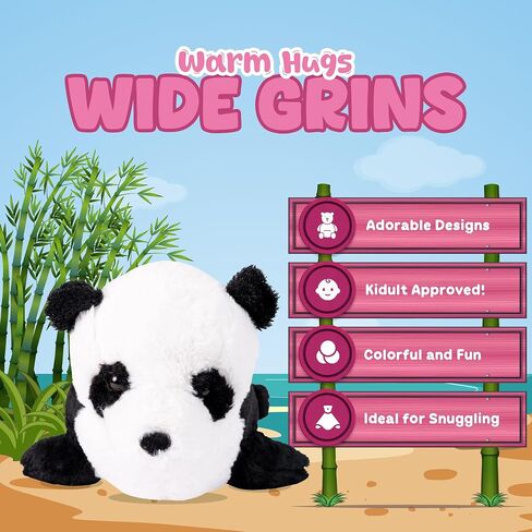 Randimals Whanda - Whale and Panda Plush Stuffed Toy 15", Soft & Huggable, Premium Quality Hybrid Animal Friend Encourages Adventure & Imagination in Saudi Arabia