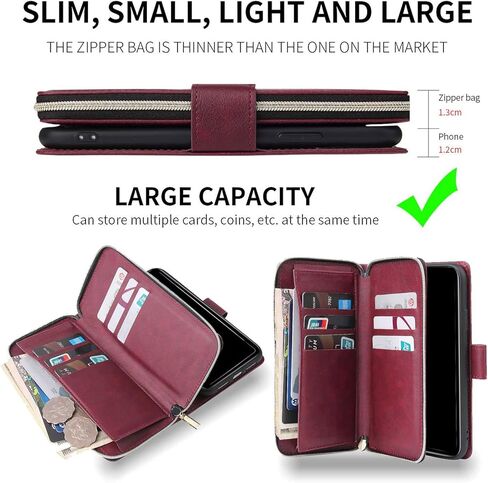 ZcDaye Wallet Case for iPhone XS Max 6.5 "، Premium [مغناطيسي] in Kuwait