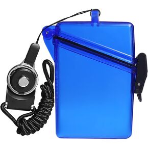 Sport Waterproof ID Card Badge Holder Case with Lanyard Cover Multiple Credit Cards, Registration, ins Card Heavy Duty Durable Locker,Dry Box in Kuwait