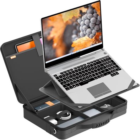 Smatree MobileBase Laptop Shoulder Case with Stand for 15.6 inch MSI Katana A15 AI/15/GF66,Thin A15 AI/15/GF63, Stealth 15/15M/GS66,Modern 15 H/15/CreatorPro M15,Creator 15M/15, Sword/Cyborg 15(A485S) in Saudi Arabia