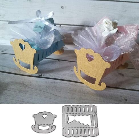 1 Pcs Cute Carousel Whirligig Cutting Dies,DIY Scrapbooking Artist Metal Cutting Dies Stencils for DIY Scrapbooking Decorative Embossing Paper Cards Handcraft Die Cut Size 9.4x5.8cm in Kuwait