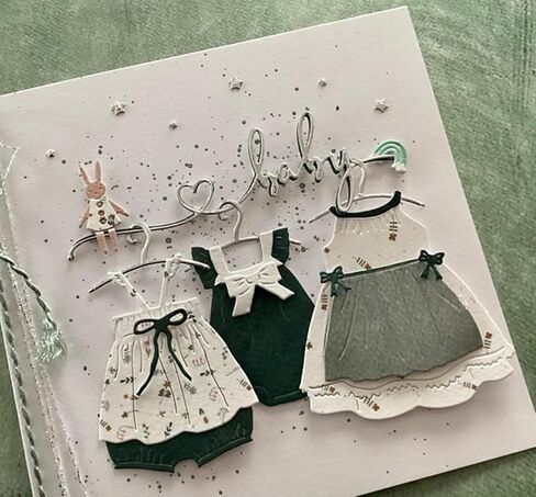 1 Pcs Cute Carousel Whirligig Cutting Dies,DIY Scrapbooking Artist Metal Cutting Dies Stencils for DIY Scrapbooking Decorative Embossing Paper Cards Handcraft Die Cut Size 9.4x5.8cm in Kuwait