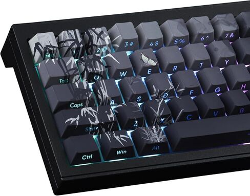 Tsungup Custom keycaps 60 75 في المئة ، Keycaps الباستيل طباعة المفاتيح Keycaps 135 مفاتيح pbt profile keycap in Kuwait