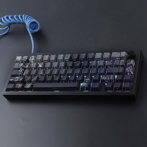 Tsungup Custom keycaps 60 75 في المئة ، Keycaps الباستيل طباعة المفاتيح Keycaps 135 مفاتيح pbt profile keycap in Kuwait