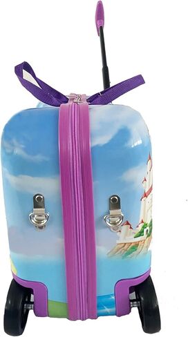 Disney Frozen Ride على حقيبة للأطفال ، حقيبة 18 '' 'مع مقعد للأطفال ، أمتعة ركوب الأطفال ، LuggageTrolley لطيف الوزن in Kuwait