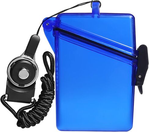 Sport Waterproof ID Card Badge Holder Case with Lanyard Cover Multiple Credit Cards, Registration, ins Card Heavy Duty Durable Locker,Dry Box in Kuwait