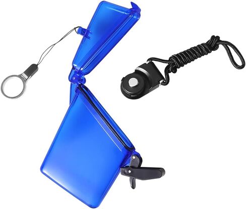 Sport Waterproof ID Card Badge Holder Case with Lanyard Cover Multiple Credit Cards, Registration, ins Card Heavy Duty Durable Locker,Dry Box in Kuwait