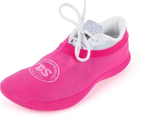 THE DANCESOCKS Carpet, Made in USA Original Over Sneaker Socks for Dance (1 pair - black) in Saudi Arabia