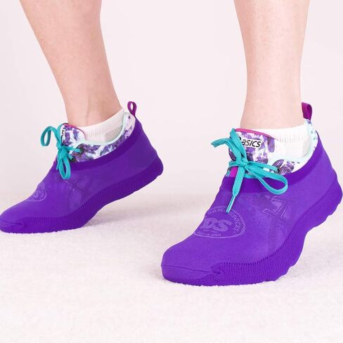 THE DANCESOCKS Carpet, Made in USA Original Over Sneaker Socks for Dance (1 pair - black) in Saudi Arabia