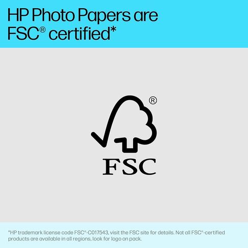HP Advanced Photo Paper, Glossy, 65 lb, 8 x 10 in., 203 x 254 mm, 25 sheets in Saudi Arabia