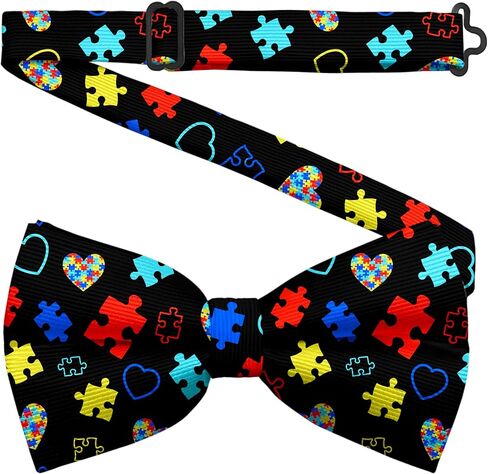 Bowtie for Men, Men Pre-Tie Bow Tie Classic Formal Tuxedo Bowties for Wedding Party in Kuwait