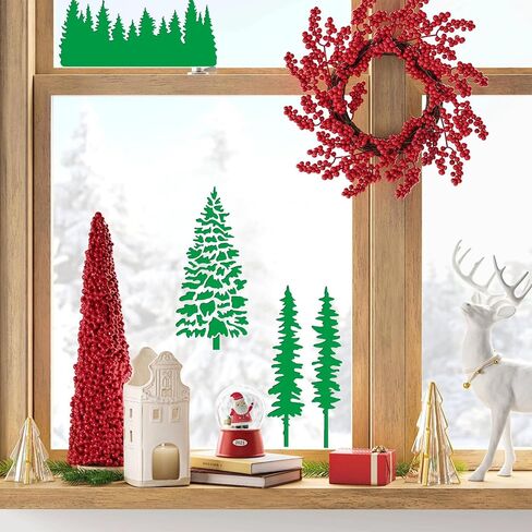 ORIGACH 7 Pcs Tree Leaf Vine Large Stencils for Painting on Wood, Birds on Branches Stencils for Crafts, Reusable Drawing Template for Wall Furniture Canvas in Saudi Arabia