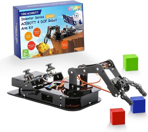 Biped Robot Kit STEM Toys Science Kit for Kids, Bionic Bipedal Robotics Programmable Coding Crafts Set for Arduino ESP32, Birthday Gift for Age 8-12 Boys Girls Teens in Saudi Arabia
