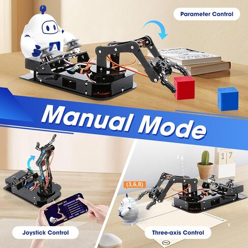 Biped Robot Kit STEM Toys Science Kit for Kids, Bionic Bipedal Robotics Programmable Coding Crafts Set for Arduino ESP32, Birthday Gift for Age 8-12 Boys Girls Teens in Saudi Arabia