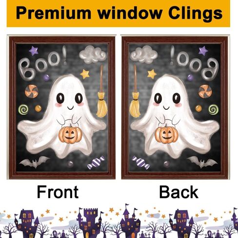 6 Sheets 4th of July Patriotic Window Clings Stickers,Watercolor Animals Fireworks and Stars Double-Sided Window Decals for Independence Day Store Glass Home Holiday Decoration in Saudi Arabia