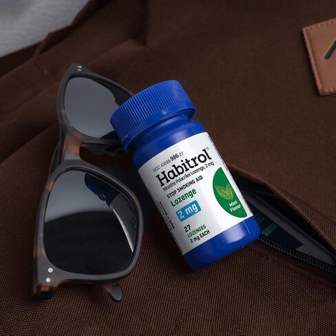 Habitrol Nicotine Lozenges 2 mg Original Flavor - 135 Count - Stop Smoking Aid - Reduce Cravings and Withdrawal Symptoms in Saudi Arabia